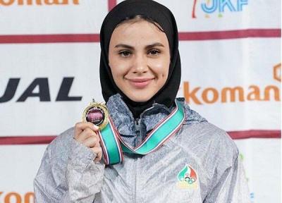 سارا بهمنیار به مدال طلا دست پیدا کرد