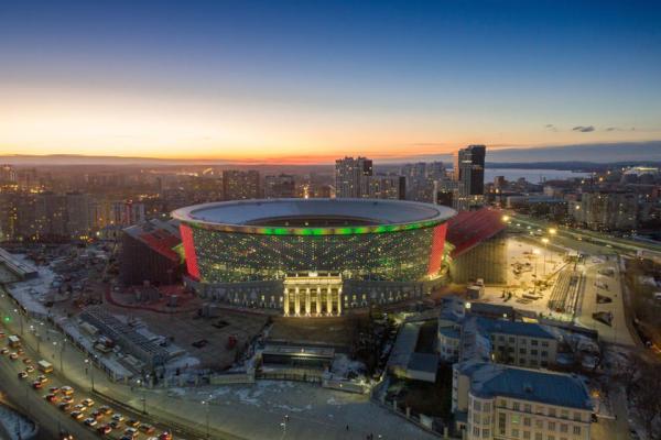 استادیوم یکاترینبورگ آرنا : میزبان مسابقات جام جهانی روسیه 2018