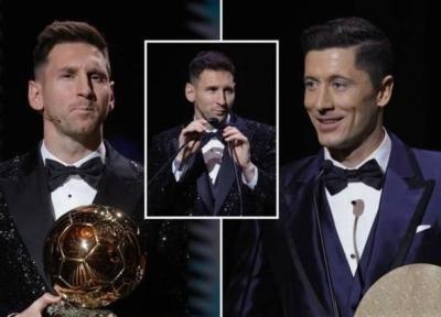 لواندوفسکی: جایزه فیفا از توپ طلا مهمتر است، نمی دانم نظر مسی درباره من عوض شده یا نه!